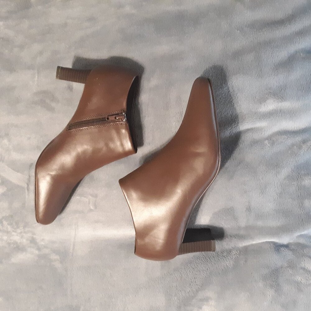 Chadwick's Leather Ankle Bootie